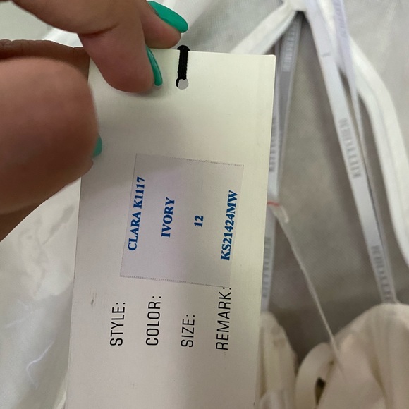 Kitty Chen wedding dress size 12 brand new - Picture 2 of 3